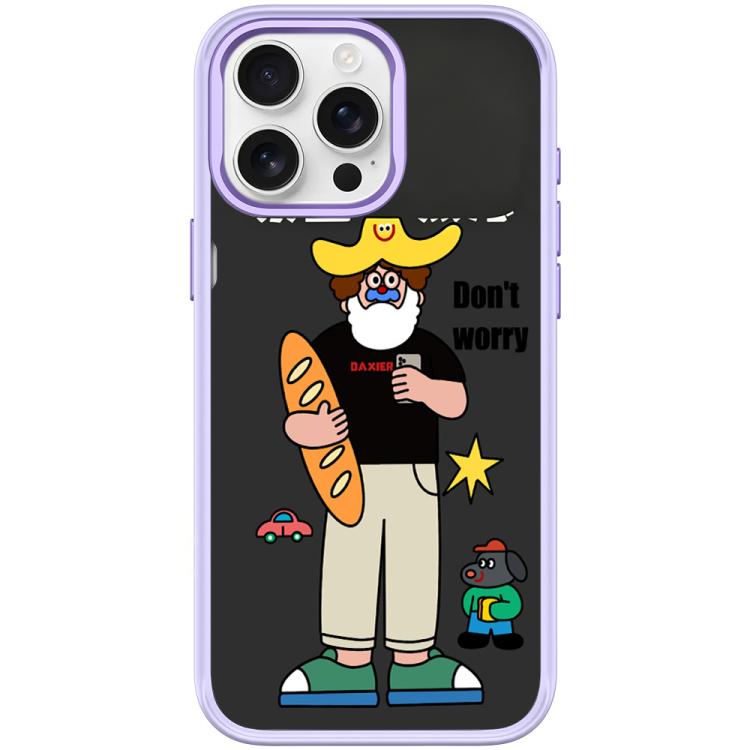 Not Anxiety Pattern Magnetic Phone Case, For iPhone 15 Pro