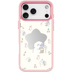 Adorable Star Sheep Pattern Magnetic Phone Case, For iPhone 17 Pro Max, For iPhone 17 Pro, For iPhone 17