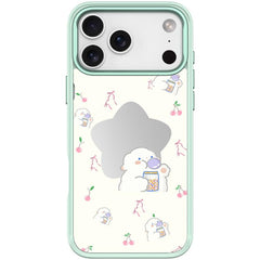 Adorable Star Sheep Pattern Magnetic Phone Case, For iPhone 17 Pro Max, For iPhone 17 Pro, For iPhone 17