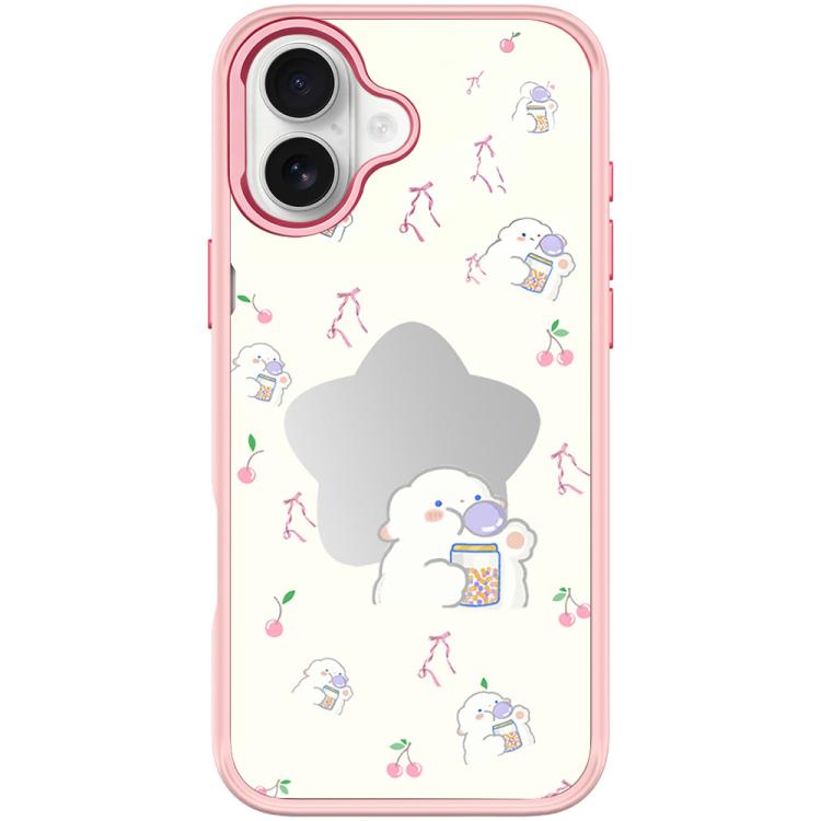 Adorable Star Sheep Pattern Magnetic Phone Case, For iPhone 17 Pro Max, For iPhone 17 Pro, For iPhone 17