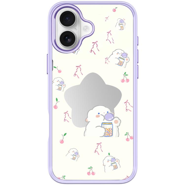 Adorable Star Sheep Pattern Magnetic Phone Case, For iPhone 17 Pro Max, For iPhone 17 Pro, For iPhone 17
