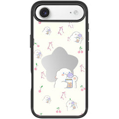 Adorable Star Sheep Pattern Magnetic Phone Case, For iPhone Air, For iPhone 16 Pro Max, For iPhone 16 Pro