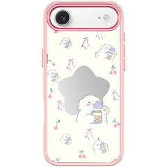 Adorable Star Sheep Pattern Magnetic Phone Case, For iPhone Air, For iPhone 16 Pro Max, For iPhone 16 Pro