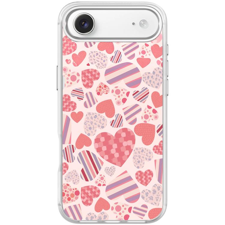 Heart Collection Pattern Magnetic Phone Case, For iPhone Air, For iPhone 16 Pro Max, For iPhone 16 Pro