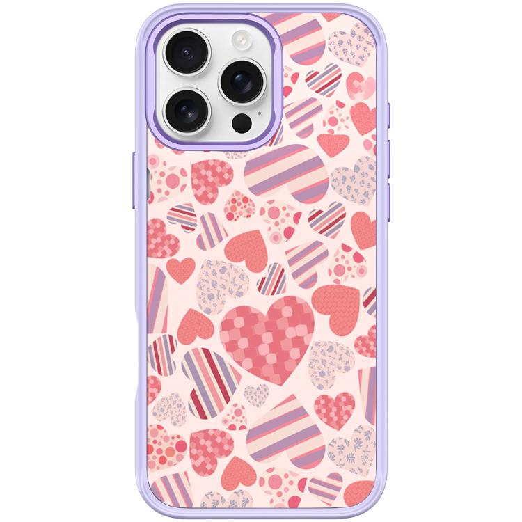 Heart Collection Pattern Magnetic Phone Case, For iPhone Air, For iPhone 16 Pro Max, For iPhone 16 Pro