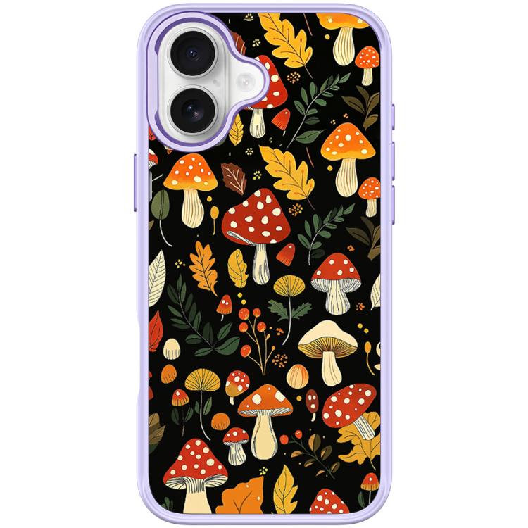 Jungle Mushrooms Pattern Magnetic Phone Case, For iPhone 17 Pro Max, For iPhone 17 Pro, For iPhone 17