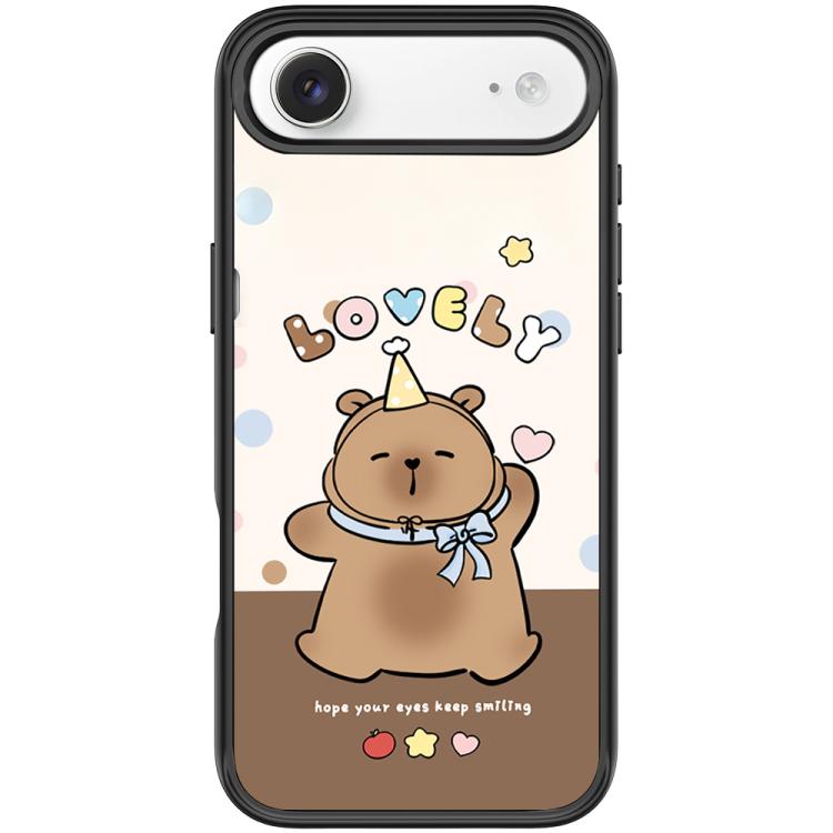 Adorable Little Capybara Pattern Magnetic Phone Case, For iPhone Air, For iPhone 16 Pro Max, For iPhone 16 Pro