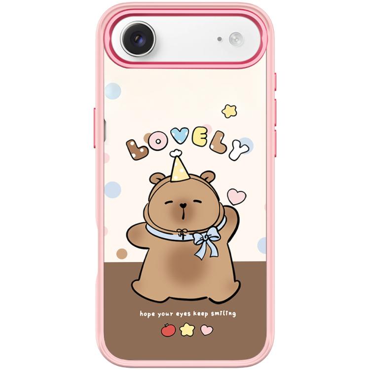Adorable Little Capybara Pattern Magnetic Phone Case, For iPhone Air, For iPhone 16 Pro Max, For iPhone 16 Pro