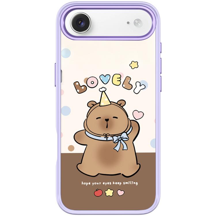 Adorable Little Capybara Pattern Magnetic Phone Case, For iPhone Air, For iPhone 16 Pro Max, For iPhone 16 Pro
