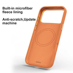 Mutural Cats Pattern Liquid Silicone Magnetic Phone Case, For iPhone 18 Pro / 17 Pro, For iPhone 18 Pro Max / 17 Pro Max