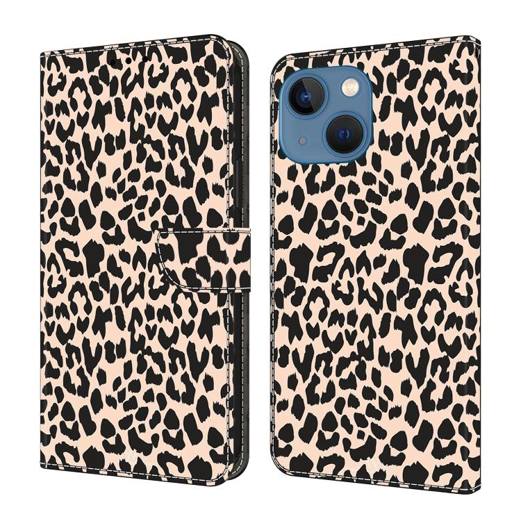 Crystal-Like Painted Vegan Leather Phone Case, For iPhone 14 / 13