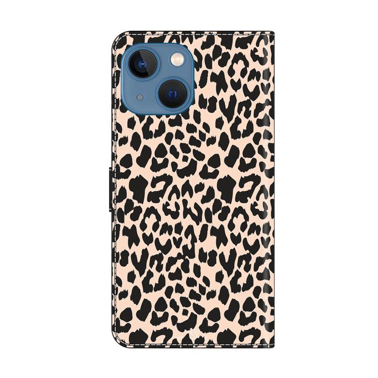 Crystal-Like Painted Vegan Leather Phone Case, For iPhone 14 / 13