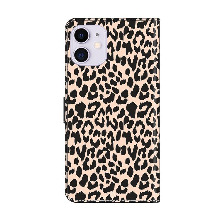 Crystal-Like Painted Vegan Leather Phone Case, For iPhone 11