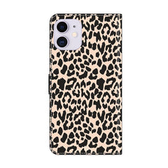 Crystal-Like Painted Vegan Leather Phone Case, For iPhone 11