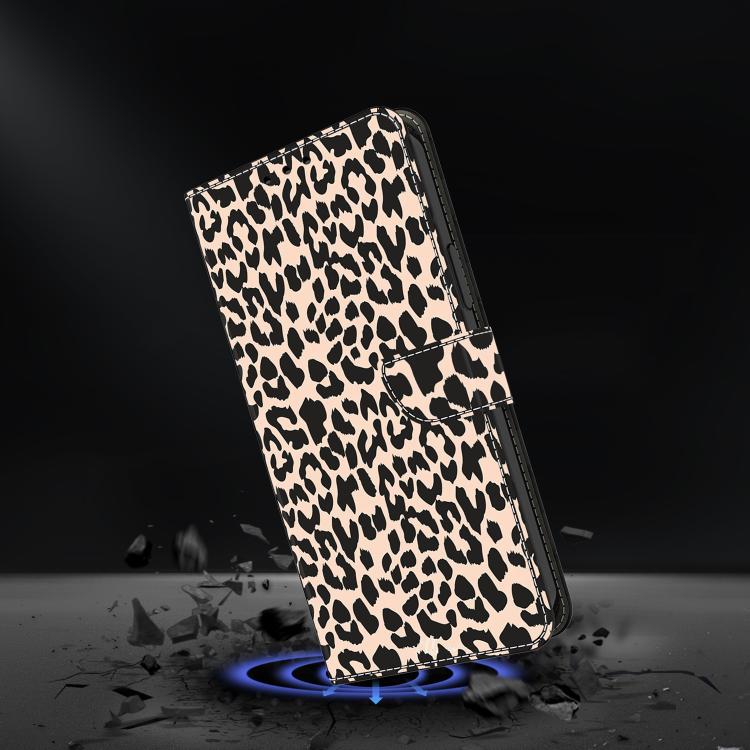 Crystal-Like Painted Vegan Leather Phone Case, For iPhone 11