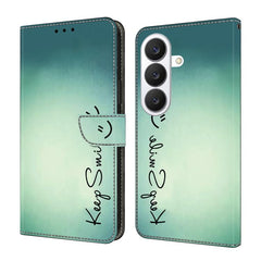 Crystal-Like Painted Vegan Leather Phone Case, For Samsung Galaxy S26+ 5G