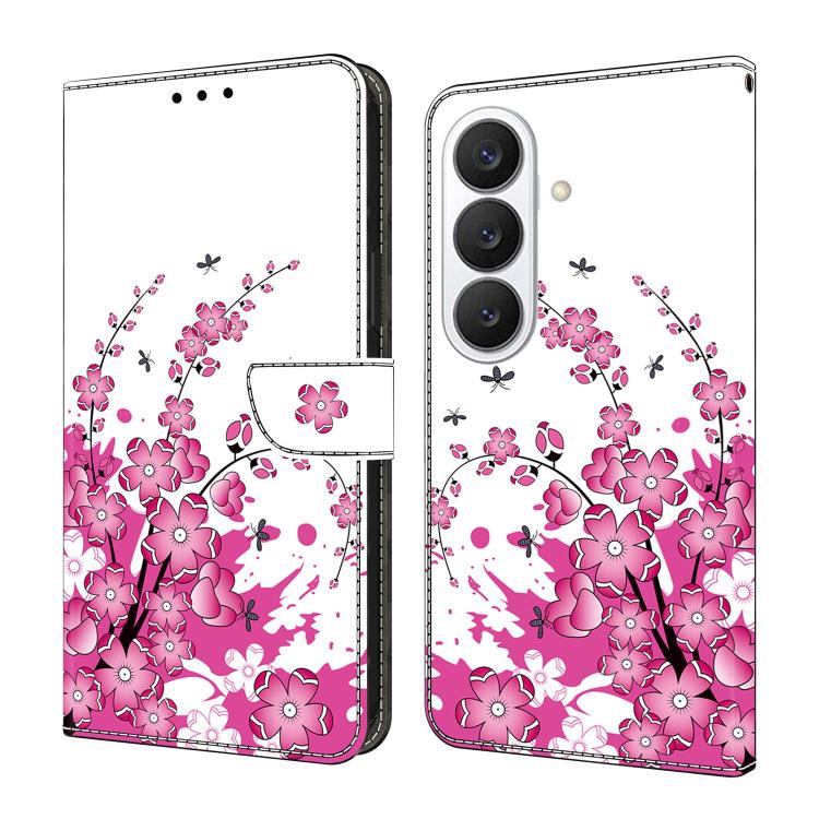 Crystal-Like Painted Vegan Leather Phone Case, For Samsung Galaxy S26+ 5G