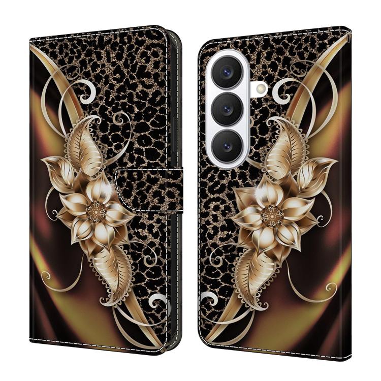 Crystal-Like Painted Vegan Leather Phone Case, For Samsung Galaxy S26+ 5G