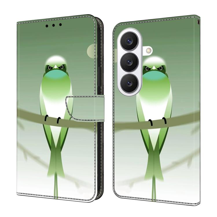 Crystal-Like Painted Vegan Leather Phone Case, For Samsung Galaxy S26+ 5G