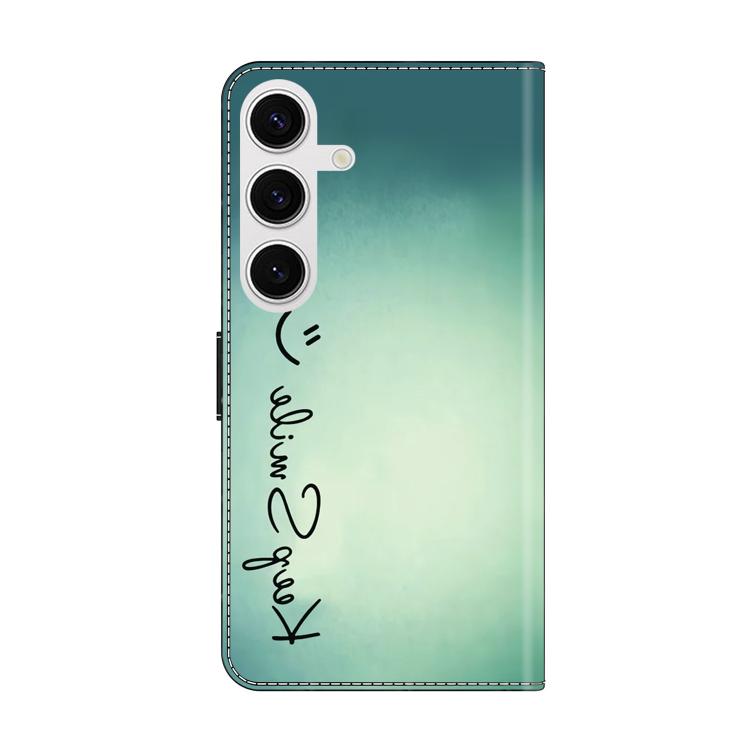 Crystal-Like Painted Vegan Leather Phone Case, For Samsung Galaxy S23+ 5G