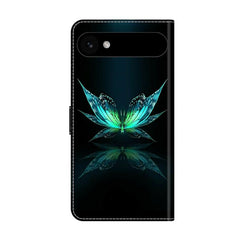 Crystal-Like Painted Vegan Leather Phone Case, For iPhone Air