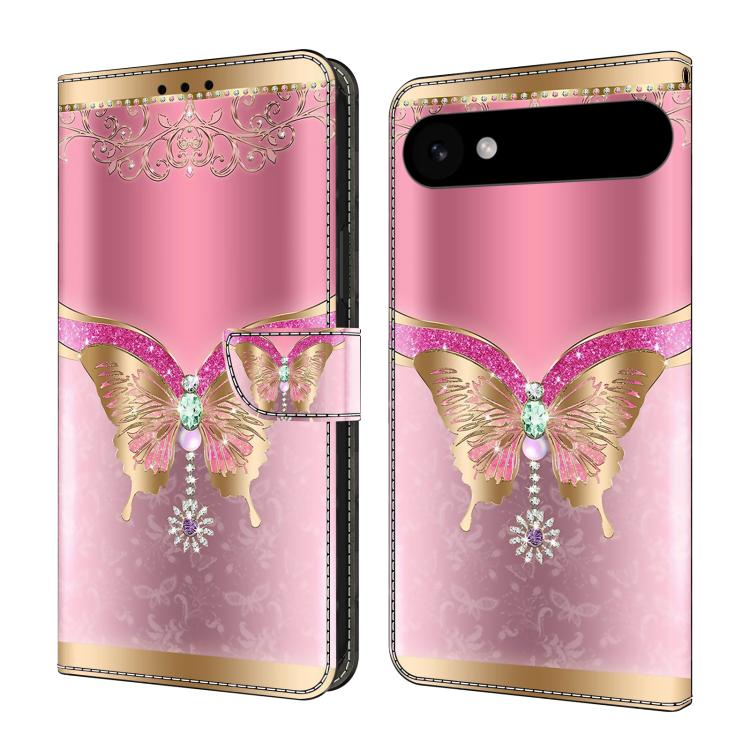 Crystal-Like Painted Vegan Leather Phone Case, For iPhone Air
