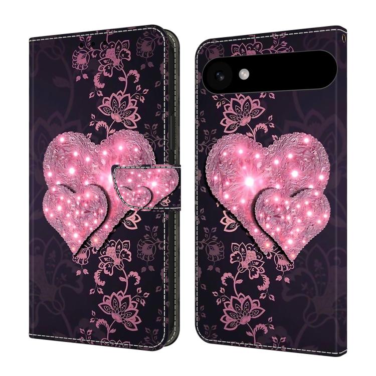 Crystal-Like Painted Vegan Leather Phone Case, For iPhone Air