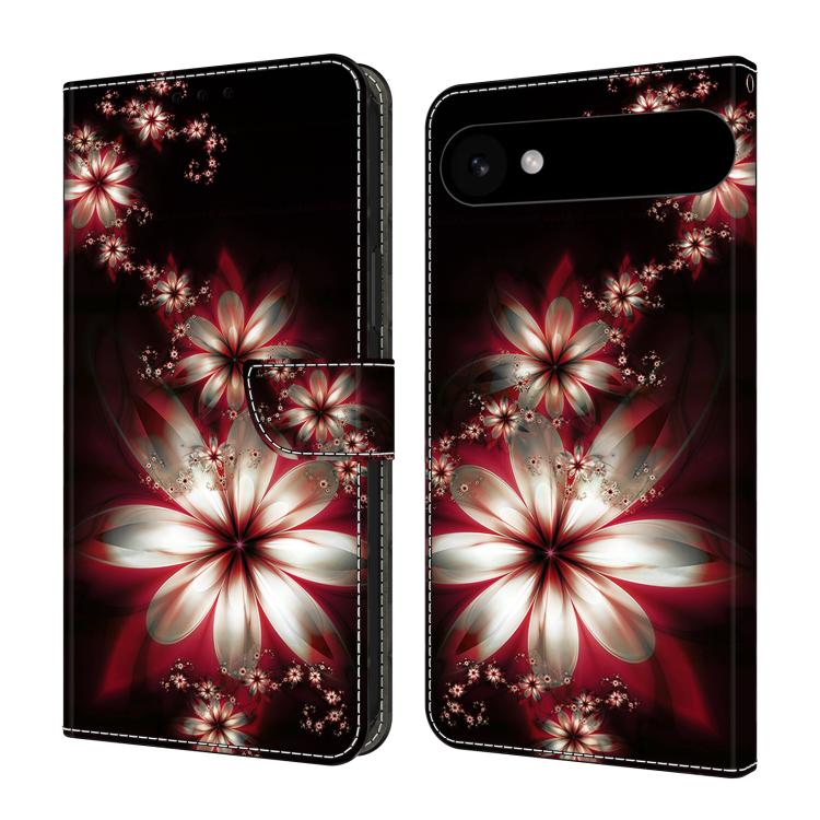 Crystal-Like Painted Vegan Leather Phone Case, For iPhone Air
