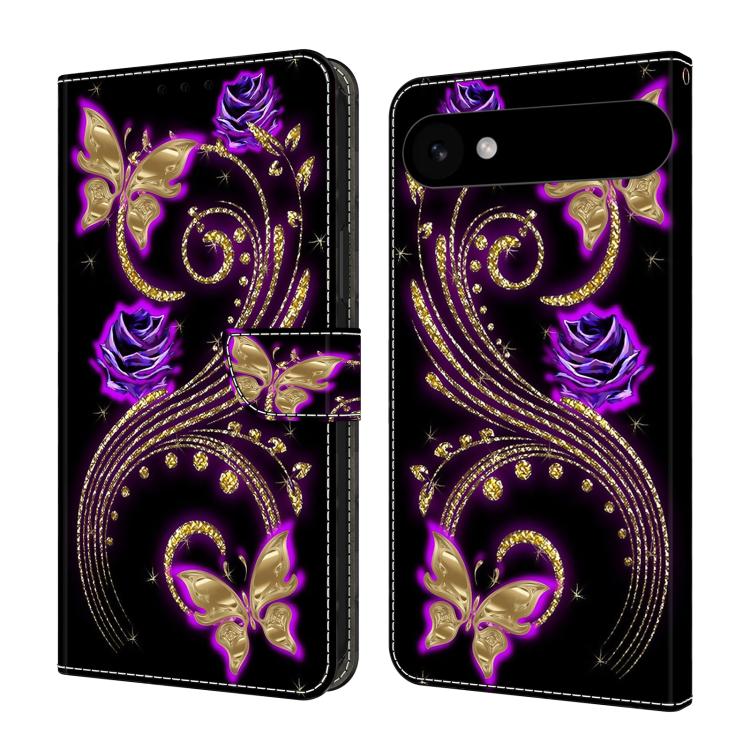 Crystal-Like Painted Vegan Leather Phone Case, For iPhone Air