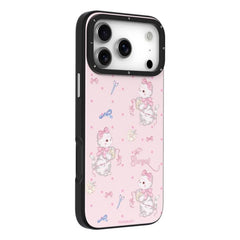 YOUNGKIT Cute Animal Time Series Magnetic IMD TPU Phone Case, For iPhone 18 Pro / 17 Pro, For iPhone 18 Pro Max / 17 Pro Max