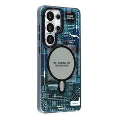YOUNGKIT Technology Series IMD Hard PC Magnetic Phone Case, For Samsung Galaxy S26 Ultra 5G