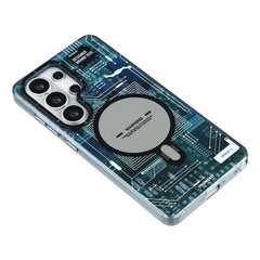 YOUNGKIT Technology Series IMD Hard PC Magnetic Phone Case, For Samsung Galaxy S26 Ultra 5G
