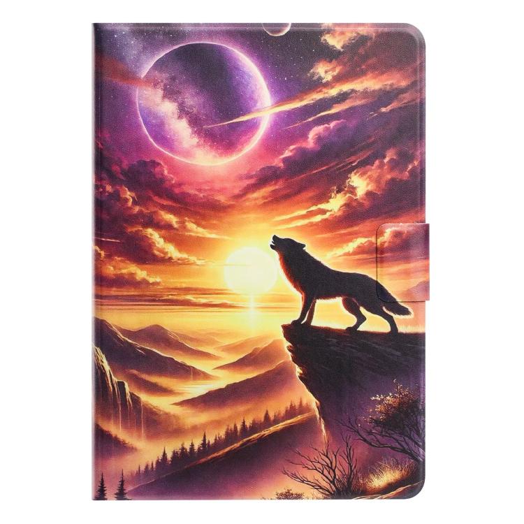 Litchi Texture Voltage Painted Vegan Leather Smart Tablet Case, For iPad mini 2024 / mini 6, For iPad Pro 11 2022 / Air 2022 10.9