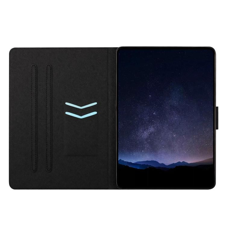 Litchi Texture Voltage Painted Vegan Leather Smart Tablet Case, For iPad mini 2024 / mini 6, For iPad Pro 11 2022 / Air 2022 10.9