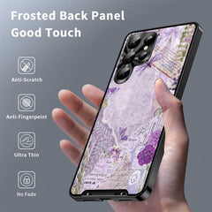 Metal Frame UA Color Printed Magnetic Shockproof Phone Case, For Samsung Galaxy S25 Ultra 5G