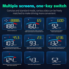 M16 Car HUD Head-up Display GPS Speed Meter Speed / Voltage, M16