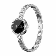 L6 Zinc Alloy Smart Bracelet Supports Call Reminder / Heart Rate / Sleep / Blood Oxygen / Pressure