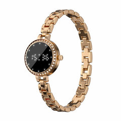 L6 Zinc Alloy Smart Bracelet Supports Call Reminder / Heart Rate / Sleep / Blood Oxygen / Pressure