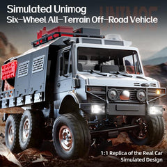 JJR/C C8823C Unimog Six Wheels All Terrain Remote Control Car C-Type Crossing Flagship Edition