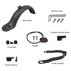 Electric Scooter Rear Fender with Hook Screw Tool, For Xiaomi Mijia M365