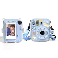 Photo Bag Crystal Shell DIY Sticker Kit with Shoulder Strap, For FUJIFILM instax mini 13