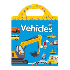 Children Early Education DIY Waterproof Reusable Stickers, Animals T01, Traffic T02, Dinosaur T03, Space T04, Body T05, Ocean T06, Princess T07, Insect T08, Farm T09, Four Seasons T10, Easter T13, Halloween Pumpkin Scarecrow T14, Christmas T15         ...