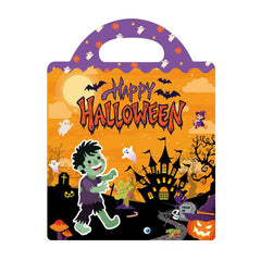 Children Early Education DIY Waterproof Reusable Stickers, Kitchen T19, Supermarket T20, Thanksgiving Turkey T21, Halloween Zombie T23, Valentine Day T24, Horizontal Animal T31, Horizontal Princess T32, Horizontal Dinosaur T33, Horizontal Ocean T34