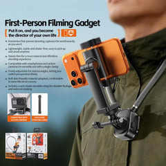 WK WA-S69 Free Vision First-Person View Shooting Neck-Hanging Rotating Holder