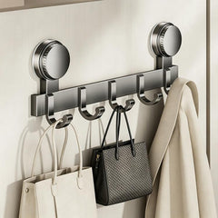 No-drill Door Back Vacuum Suction Cup Hooks Storage Rack, Upgraded Single Row 3-hook, Upgraded Single Row 4-hook, Upgraded Single Row 5-hook, Upgraded Single Row 6-hook, Upgraded Single Row 7-hook, Upgraded Single Row 8-hook, Upgraded Double Row 3-hook...