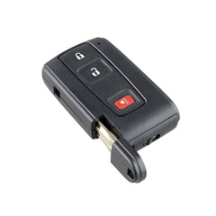 Car Key Shell Remote Control Case with Small Key for Toyota Prius 3-button, For Toyota Prius