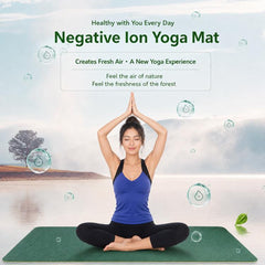 PVC Negative Ions Fitness Training Non-slip Mat