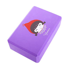 Cute Printed High Density Dancing Leg-Stretching Yoga Blocks