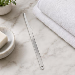 Round Hole Style Stainless Steel Heel Callus Foot Scraper Foot Care Tool, Round Hole Style Foot Scraper