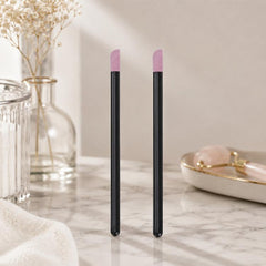 2pcs/Pack Angled Quartz Nail Pen Nail Surface Polishing Tool